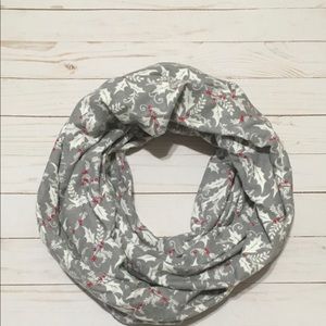 Flannel Infinity Scarf, Handmade, New
